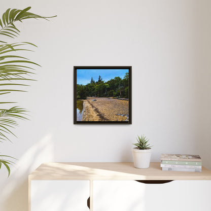Killarney Beach Matte Canvas, Framed (Multi-color)