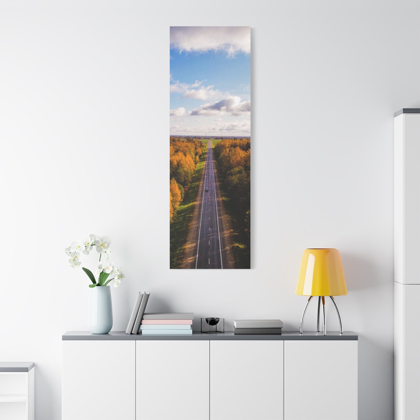 Somewhere in Lithuania Matte Canvas, Stretched, 1.25"