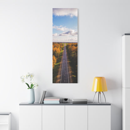 Somewhere in Lithuania Matte Canvas, Stretched, 1.25"