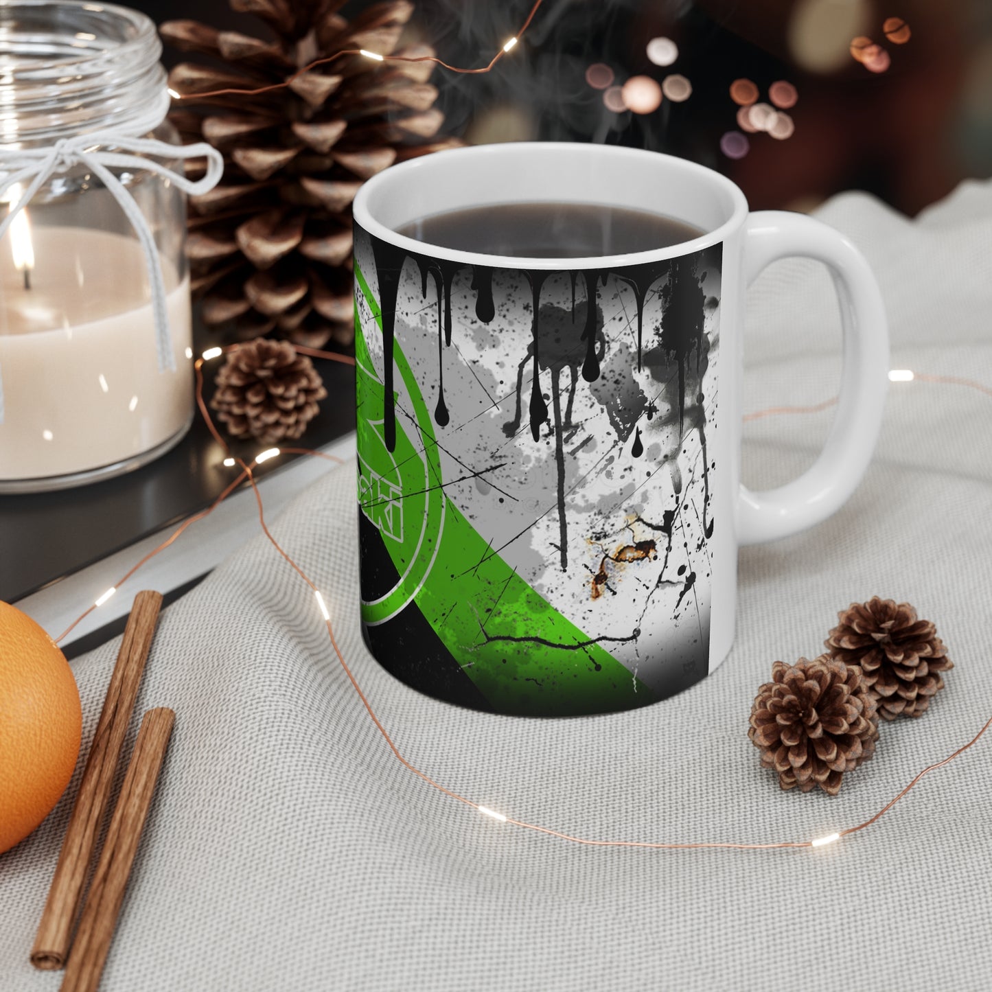 Kawasaki Graffiti Ceramic Coffee Mug - 11oz & 15oz