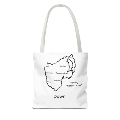 Down Tote Bag White Edition