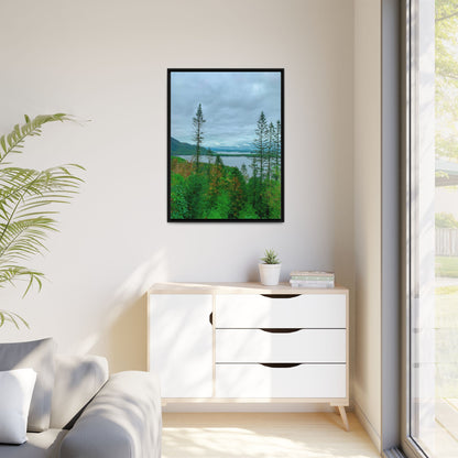 Torc Mountain Trail 2 Matte Canvas, Framed (Multi-color)