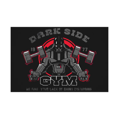 Gym Motivation Matte Poster - Dark Side Fitness Art