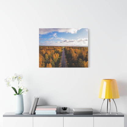 Somewhere in Lithuania Matte Canvas, Stretched, 1.25"