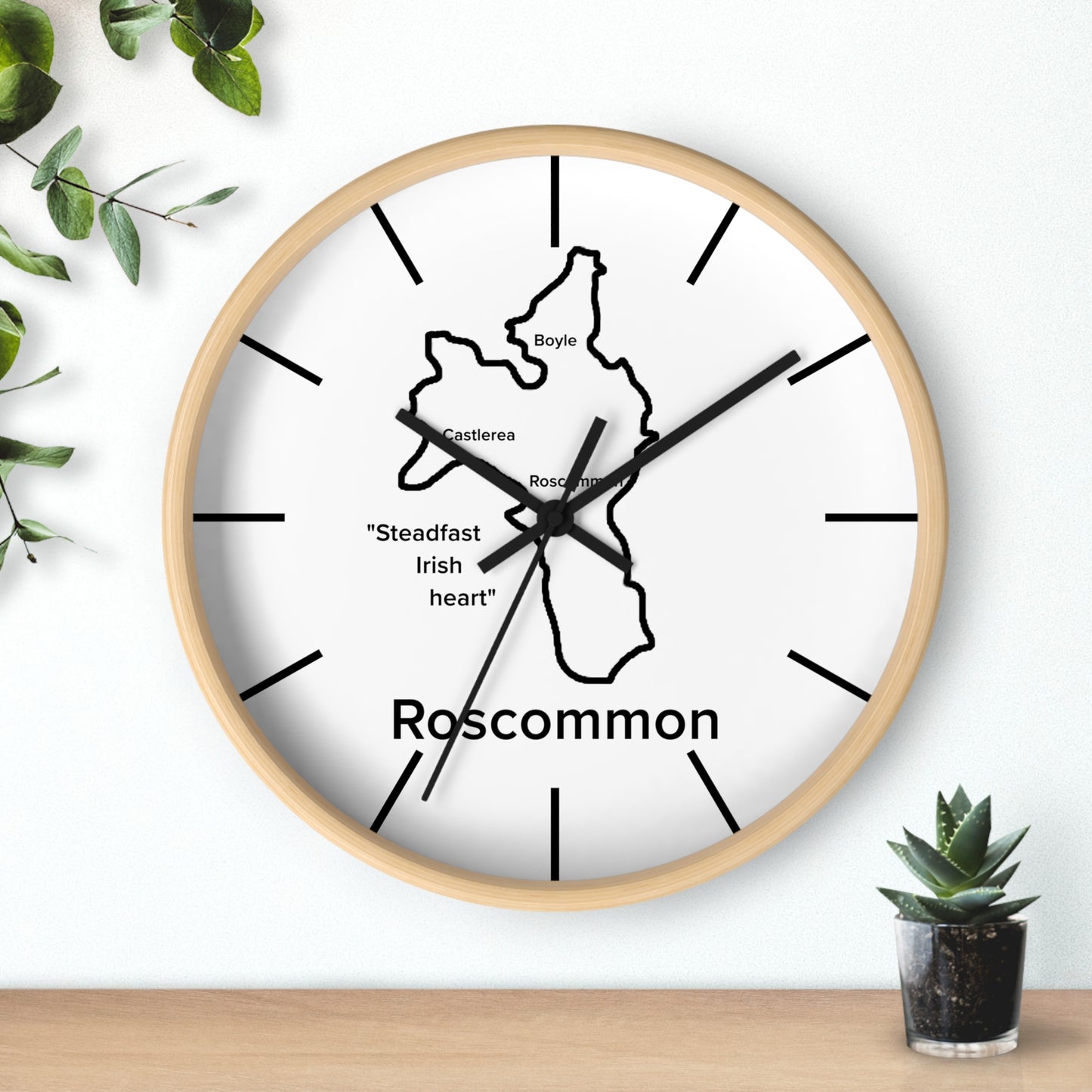 Roscommon County Wall Clock