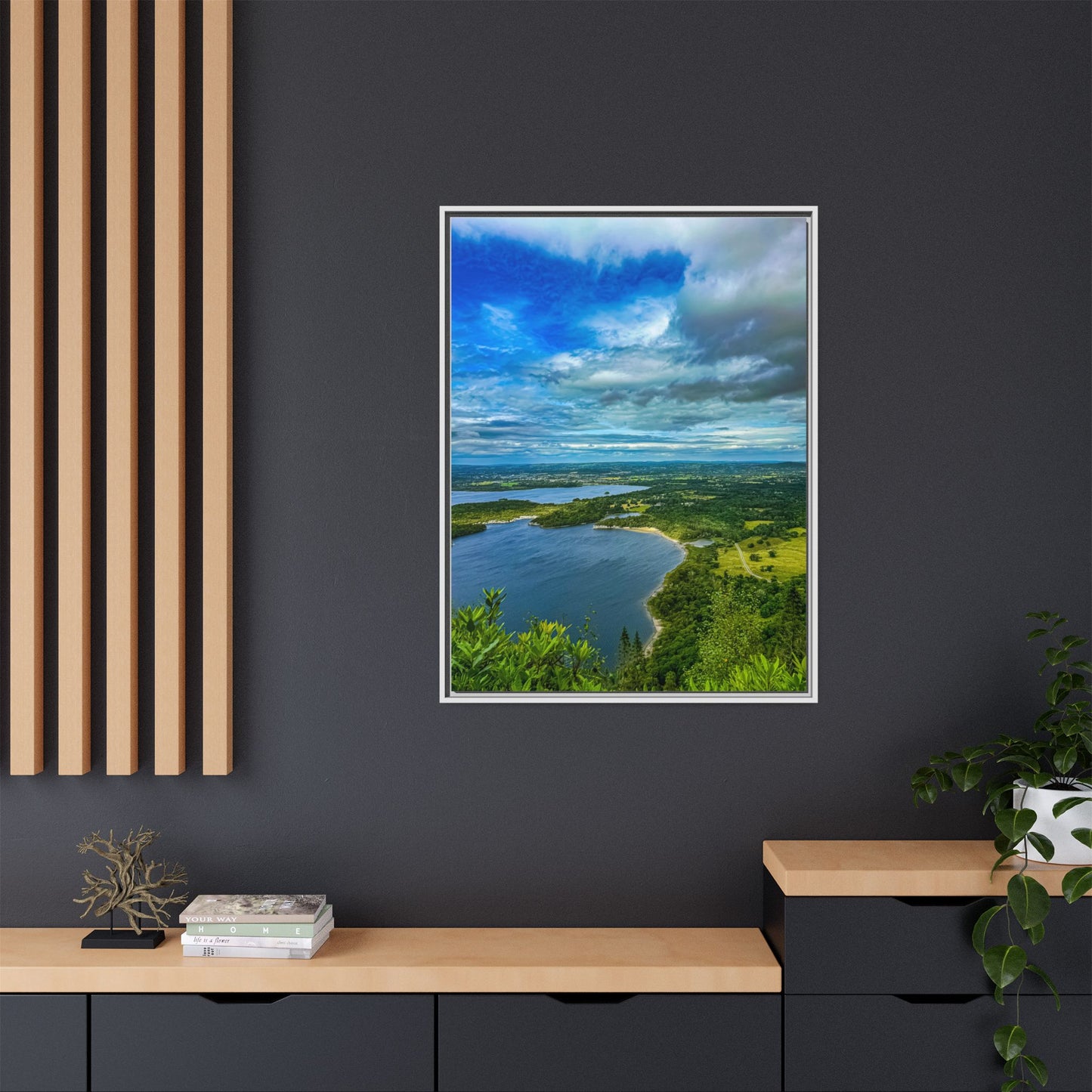 Killarney Trail 2 Matte Canvas, Framed (Multi-color)
