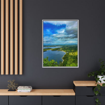 Killarney Trail 2 Matte Canvas, Framed (Multi-color)