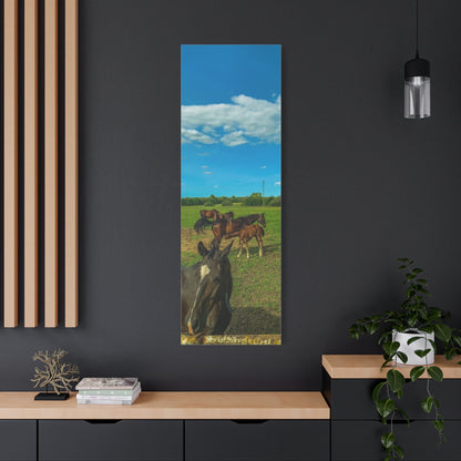 Horse Matte Canvas, Stretched, 1.25"