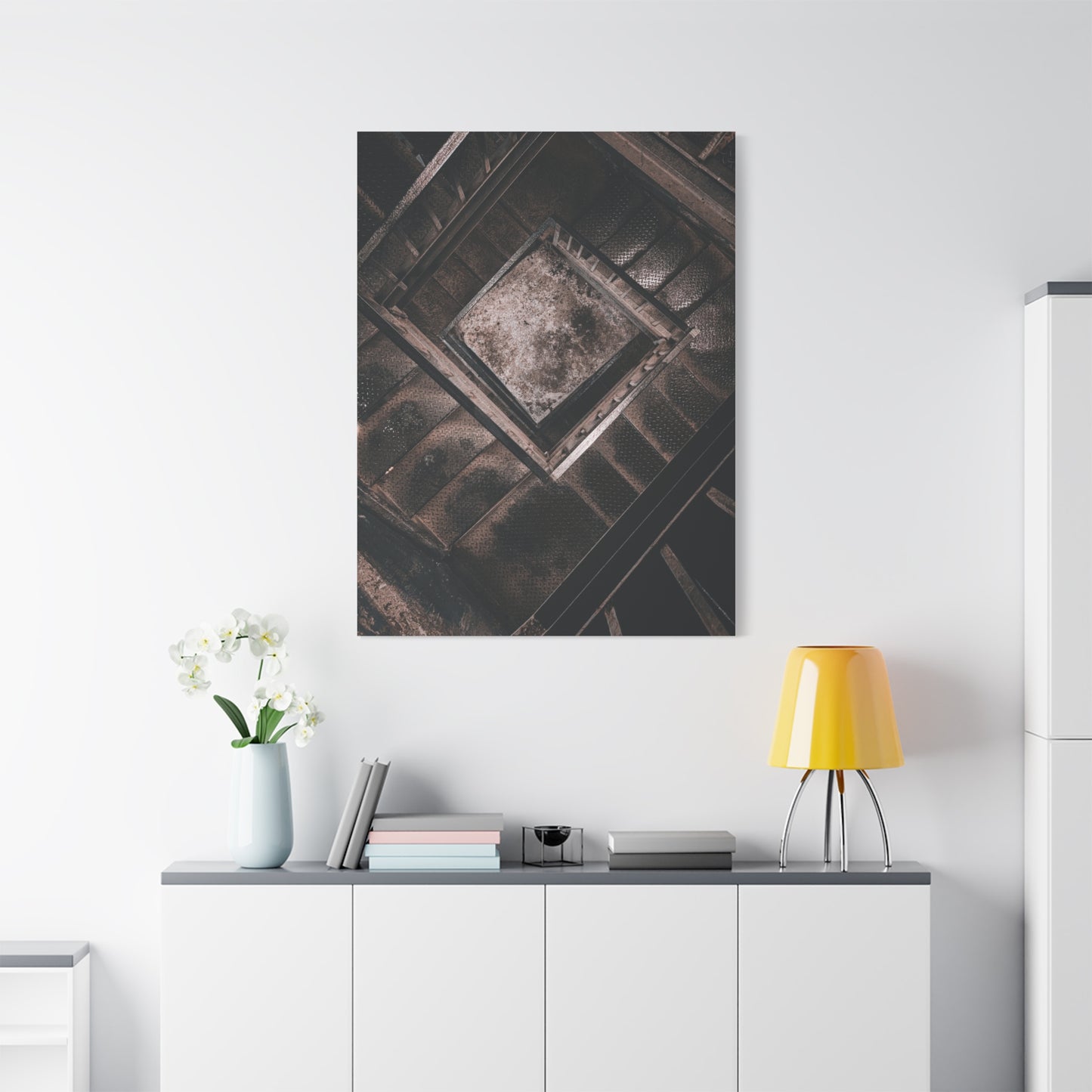 Stairs to Demon World Matte Canvas, Stretched, 1.25"