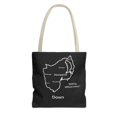 Down Tote Bag Black Edition