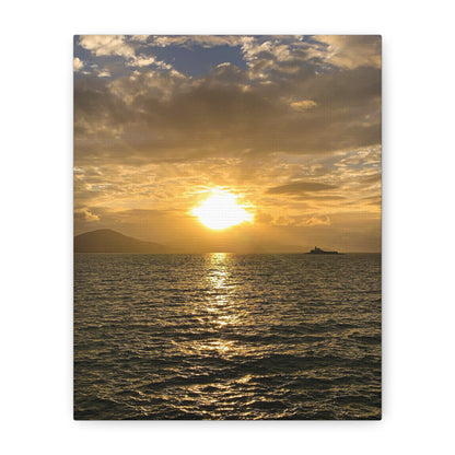 Sunset in Fenit Matte Canvas, Stretched, 1.25"