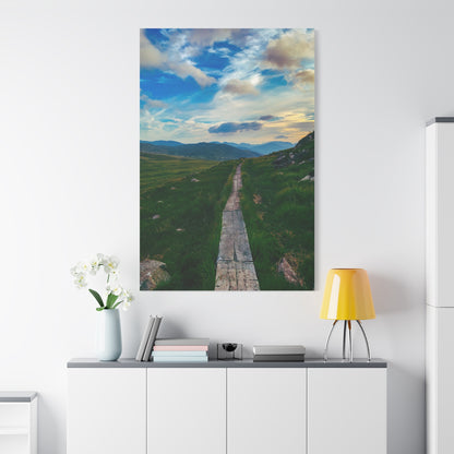 Torc Mountain Trail Matte Canvas, Stretched, 1.25"
