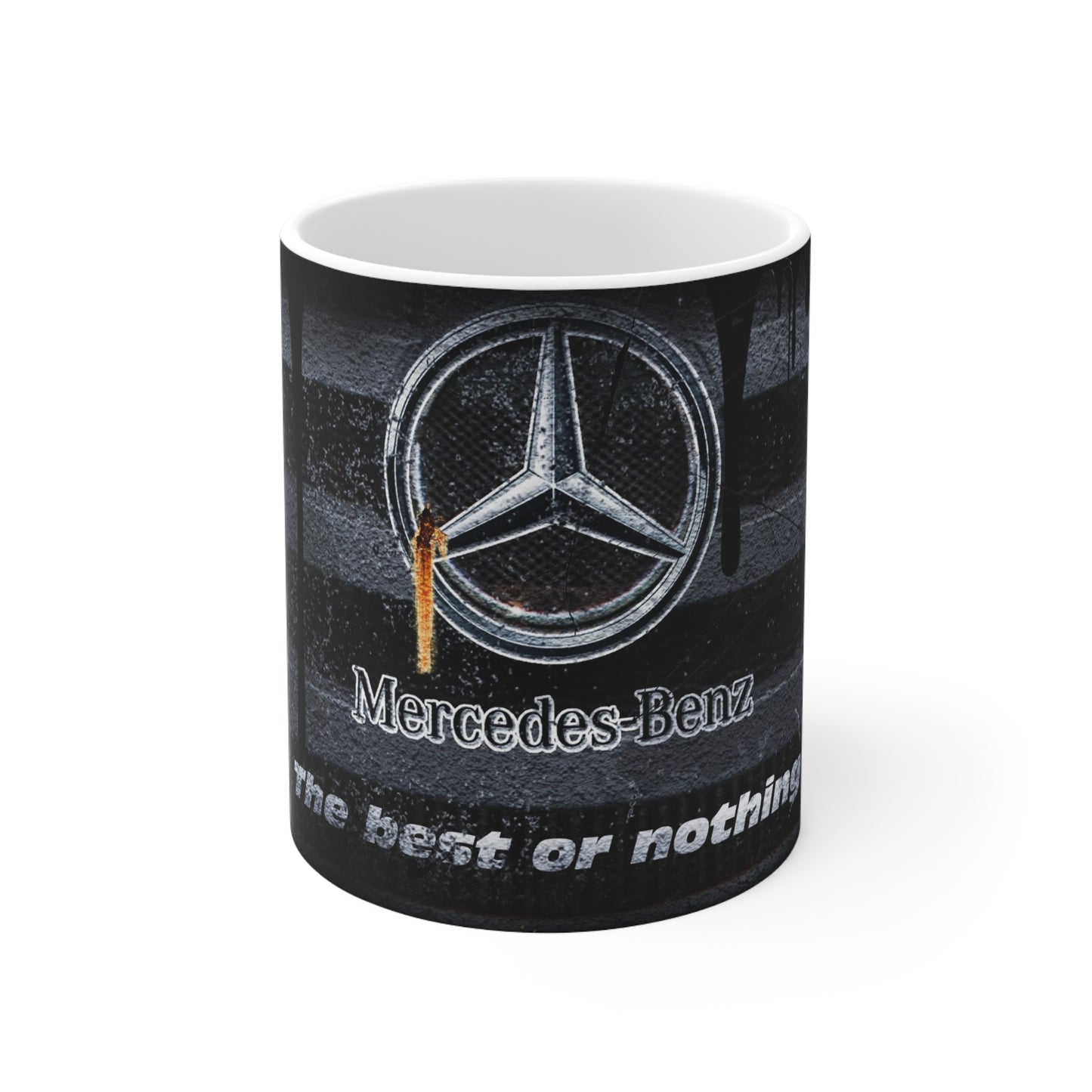 Mercedes-Benz Inspired Ceramic Coffee Mug - 11oz & 15oz - Automotive Enthusiast Gift