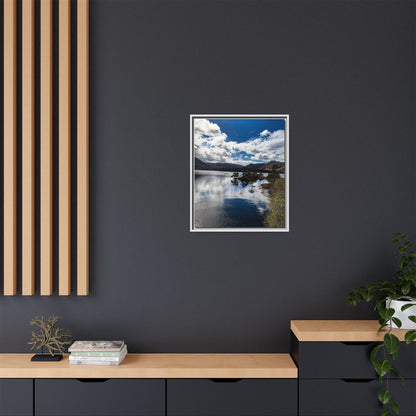 Lake Matte Canvas, Framed (Multi-color)