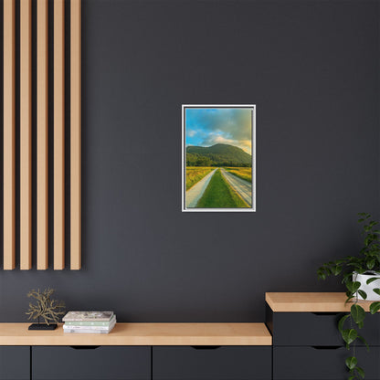 Mountain Torc Matte Canvas, Framed (Multi-color)