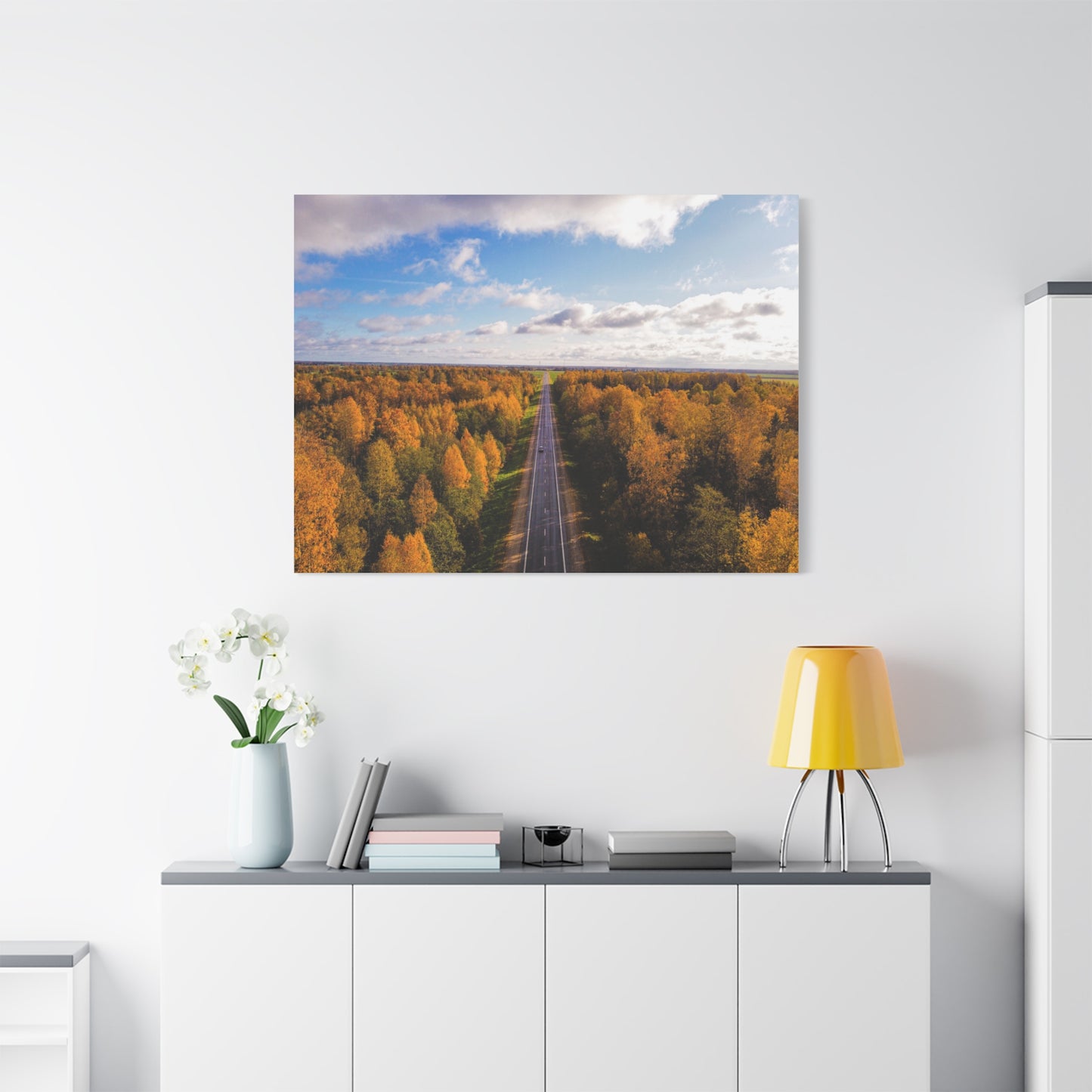 Somewhere in Lithuania Matte Canvas, Stretched, 1.25"