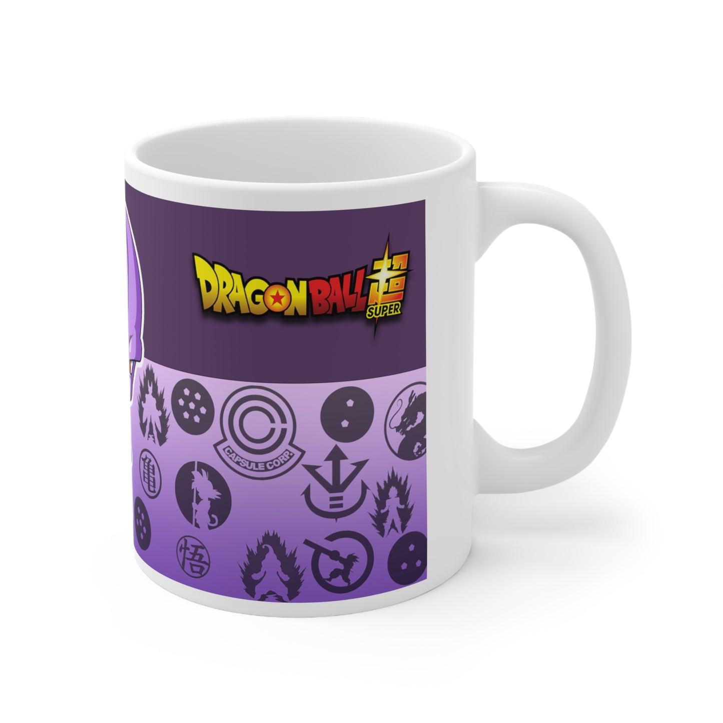 Dragon Ball Super Ceramic Coffee Mug - 11oz & 15oz, Anime Art Design
