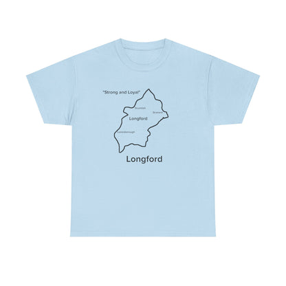 Longford Unisex Heavy Cotton Tee White Edition