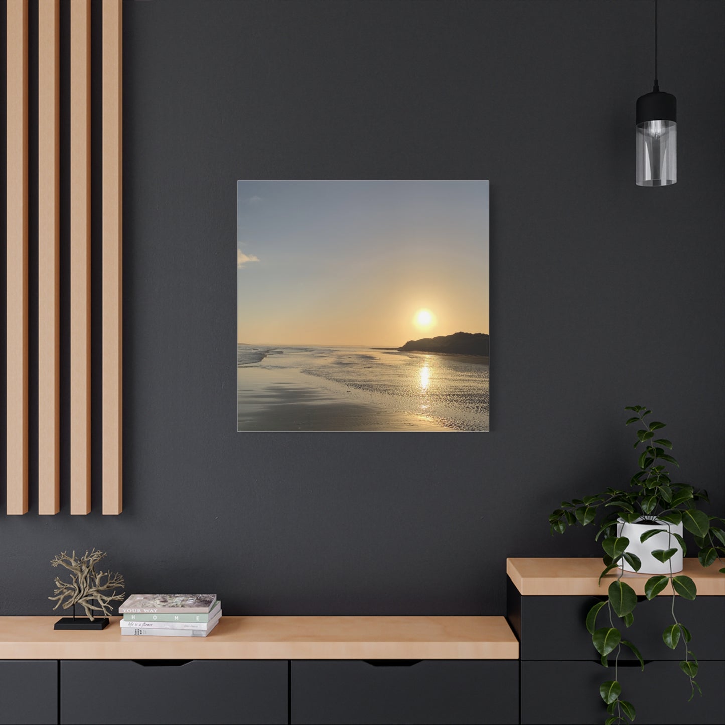 Sunset Matte Canvas, Stretched, 1.25"