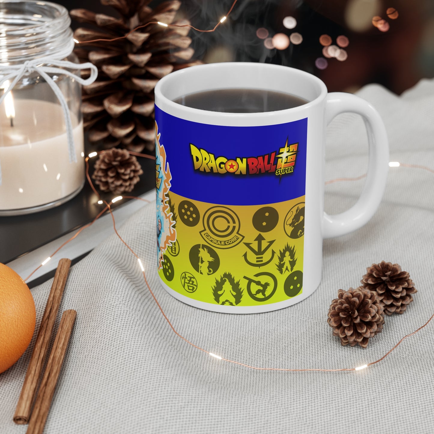 Dragon Ball Super Ceramic Coffee Mug - 11oz & 15oz - for Anime Fans