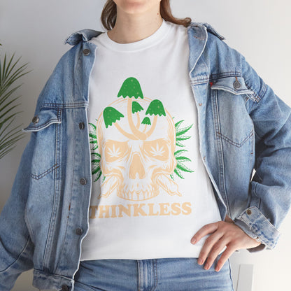 Mushroom Skull 'THINKLESS' T-Shirt