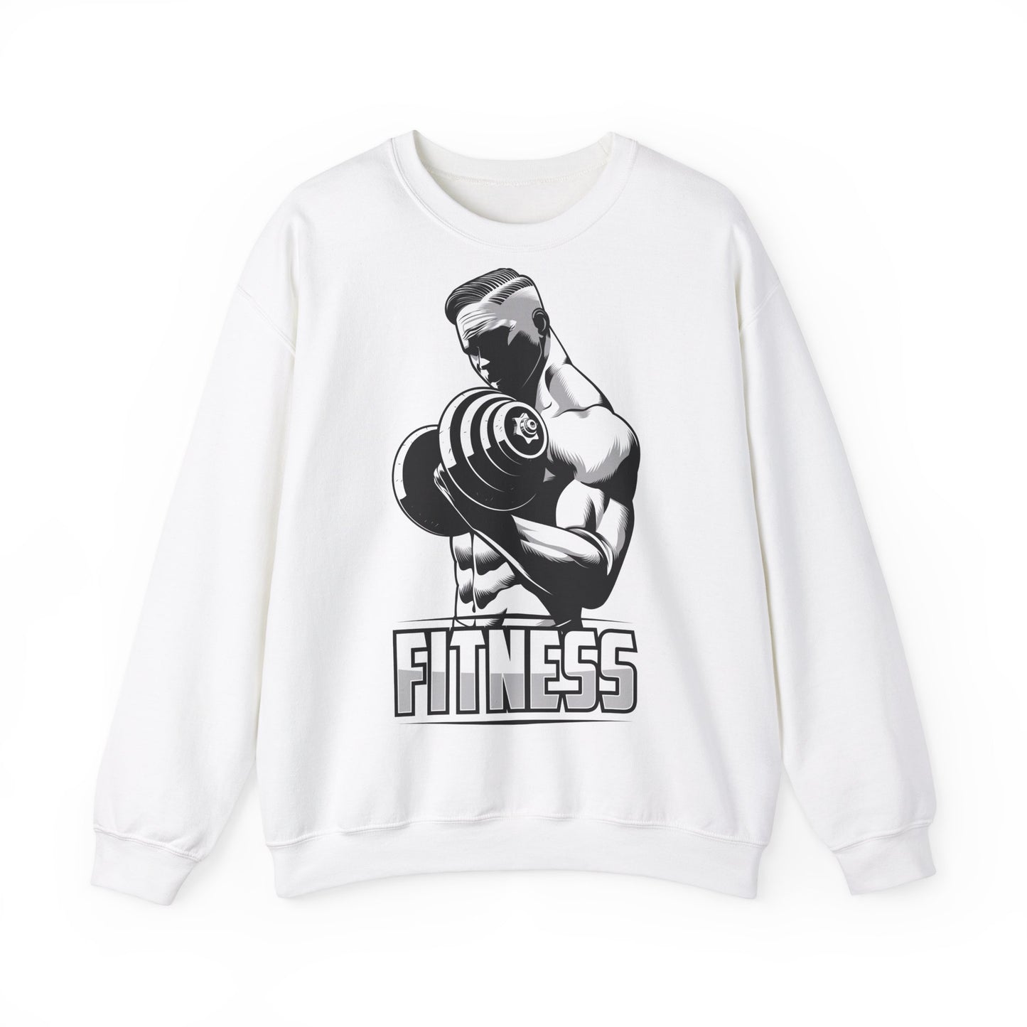 Fitness Unisex Heavy Blend™ Crewneck Sweatshirt - Perfect for Fighters and Casual Wear