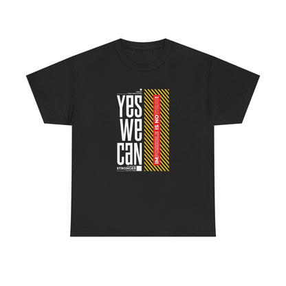 Yes We Can Unisex Heavy Cotton Tee