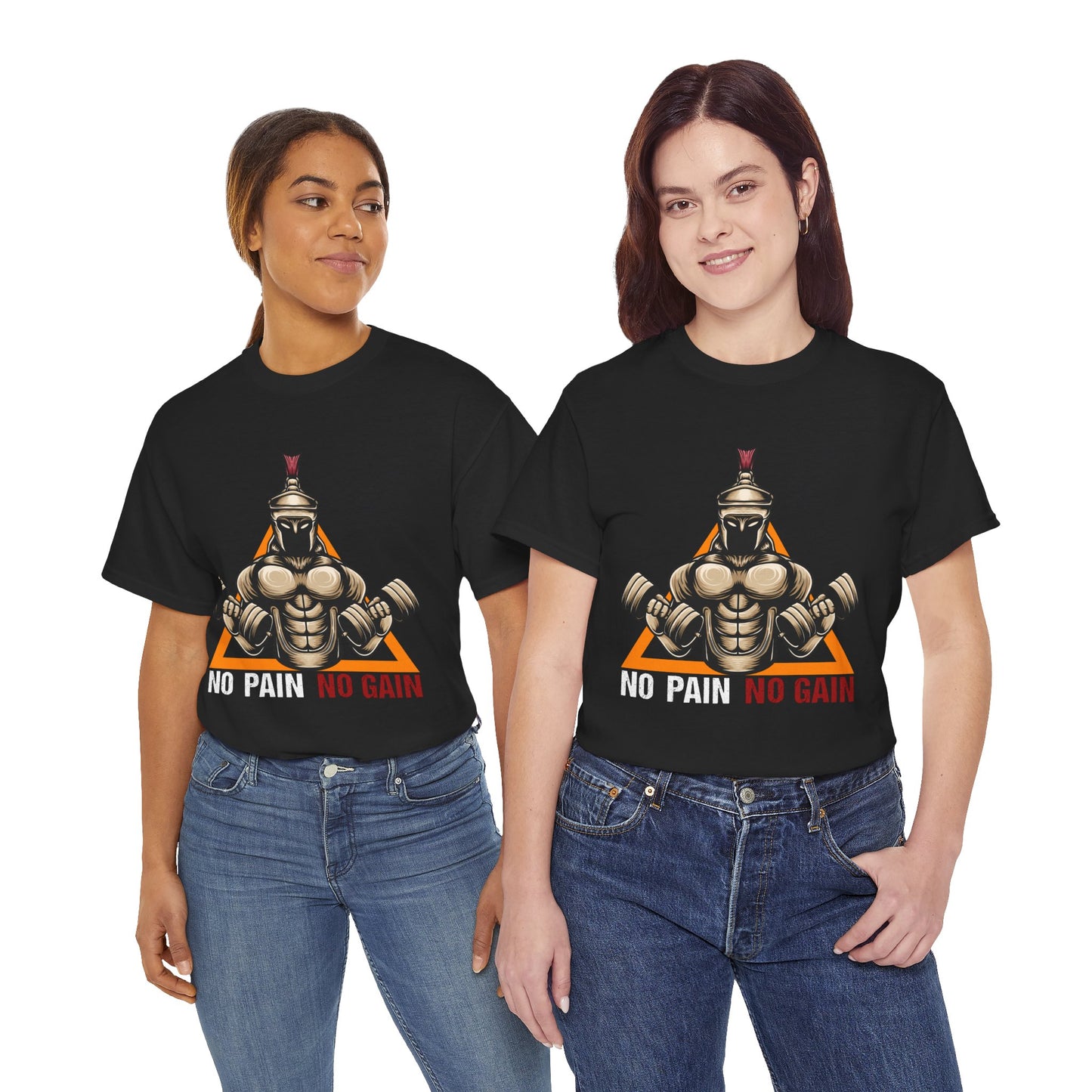 No Pain No Gain Unisex Heavy Cotton Tee