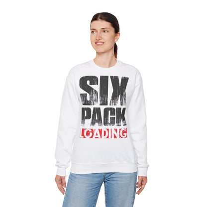 Six Pack Loading Sweatshirt - Unisex Heavy Blend Crewneck