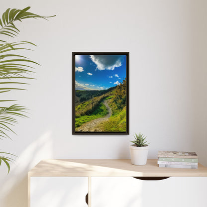 Glanageenty Forest Trail  Matte Canvas, Framed (Multi-color)