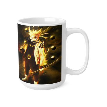 Anime-Inspired Ceramic Coffee Cups - 11oz & 15oz - Perfect for Fans of Adventure