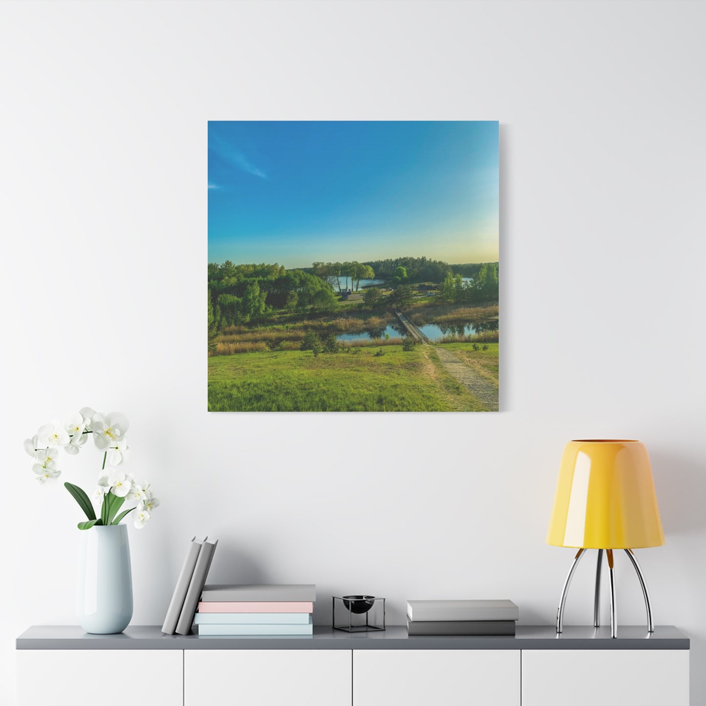 Zagare Lake, Lithuania Matte Canvas, Stretched, 1.25"