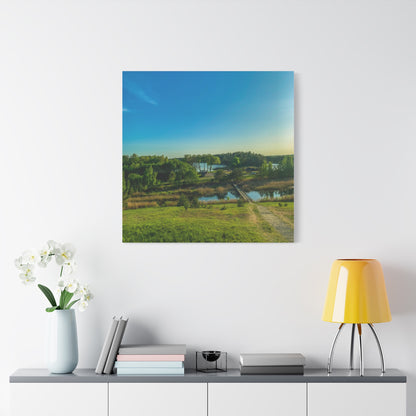 Zagare Lake, Lithuania Matte Canvas, Stretched, 1.25"
