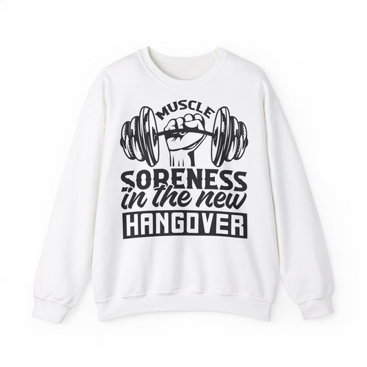 Muscle Soreness Crewneck Sweatshirt - Funny Fitness Gift
