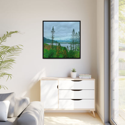 Torc Mountain Trail 2 Matte Canvas, Framed (Multi-color)