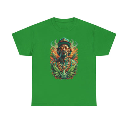 Reggae Lion Tee — Rasta Portrait Graphic T-Shirt