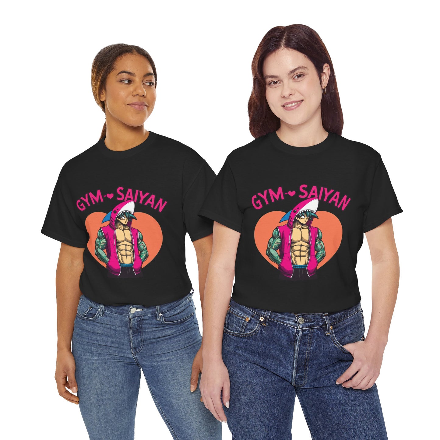 Gym Saiyan II Unisex Heavy Cotton Tee