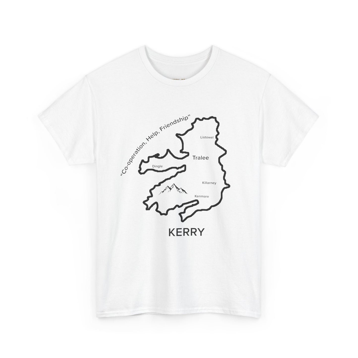 Kerry Unisex Heavy Cotton Tee White Edition