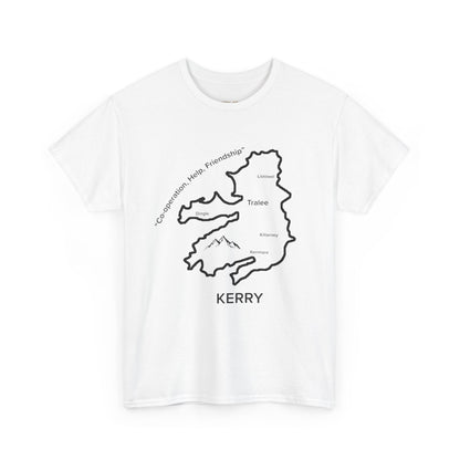 Kerry Unisex Heavy Cotton Tee White Edition