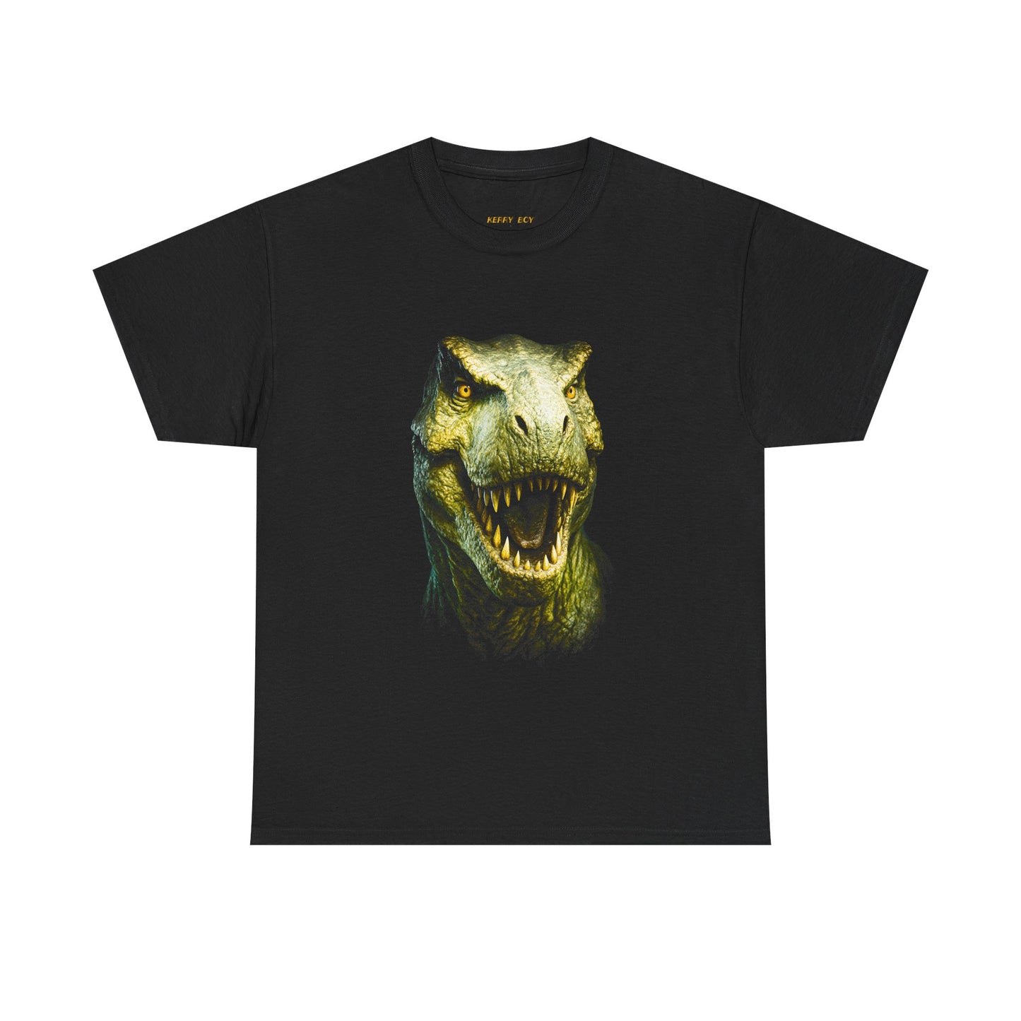 T-Rex Graphic Tee — Roaring Dinosaur Skull Shirt
