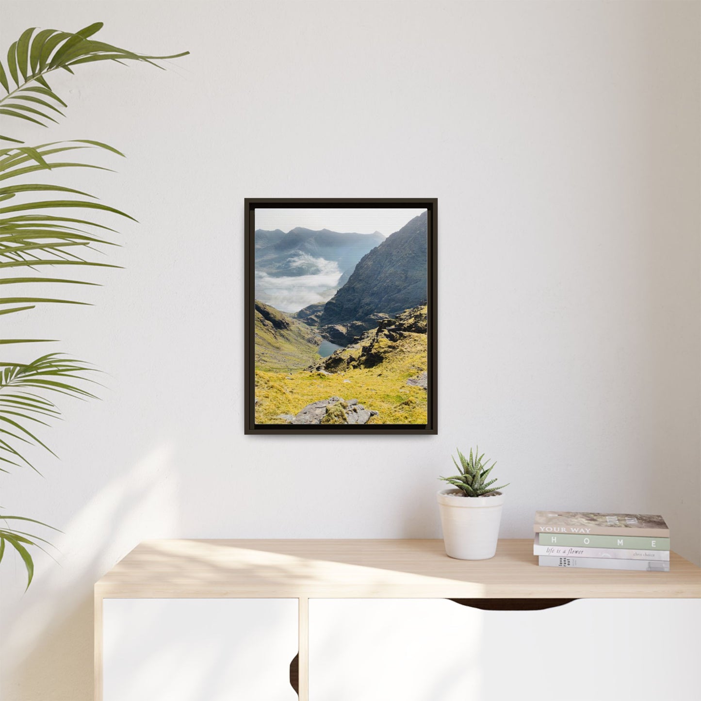 Kerry Mount Matte Canvas, Framed (Multi-color)