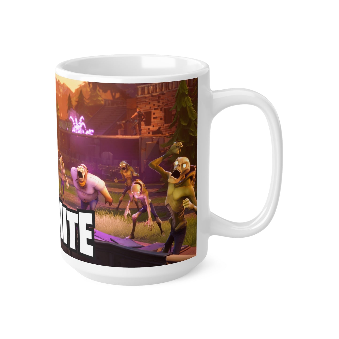 Fortnite Ceramic Coffee Cup - Gamer Mug for Esports Fans, 11oz & 15oz