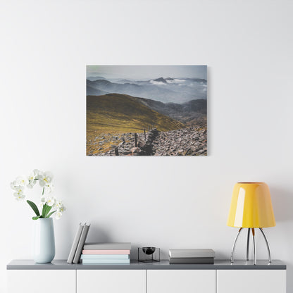 Wall in Mountains Matte Canvas, Stretched, 1.25"