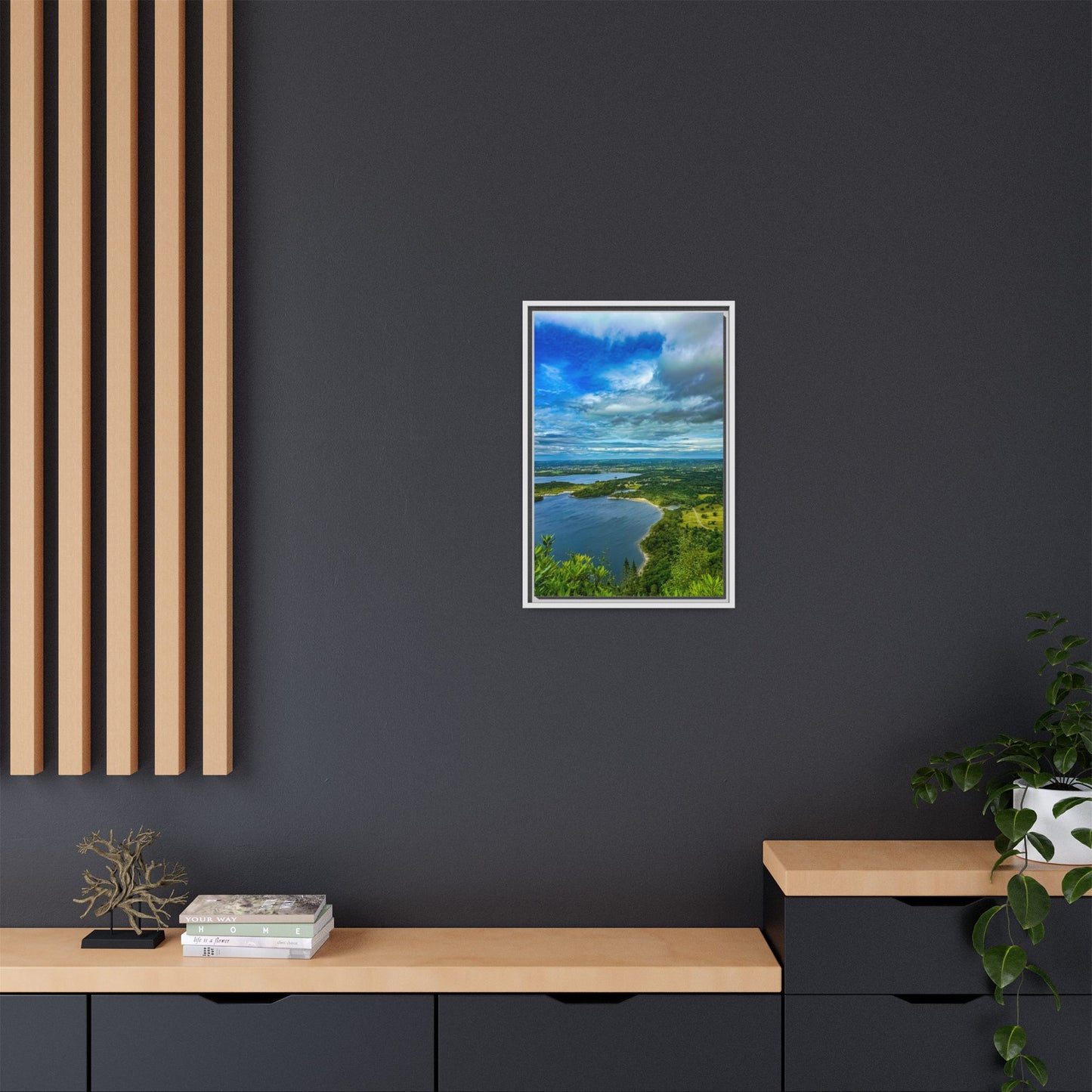 Killarney Trail 2 Matte Canvas, Framed (Multi-color)