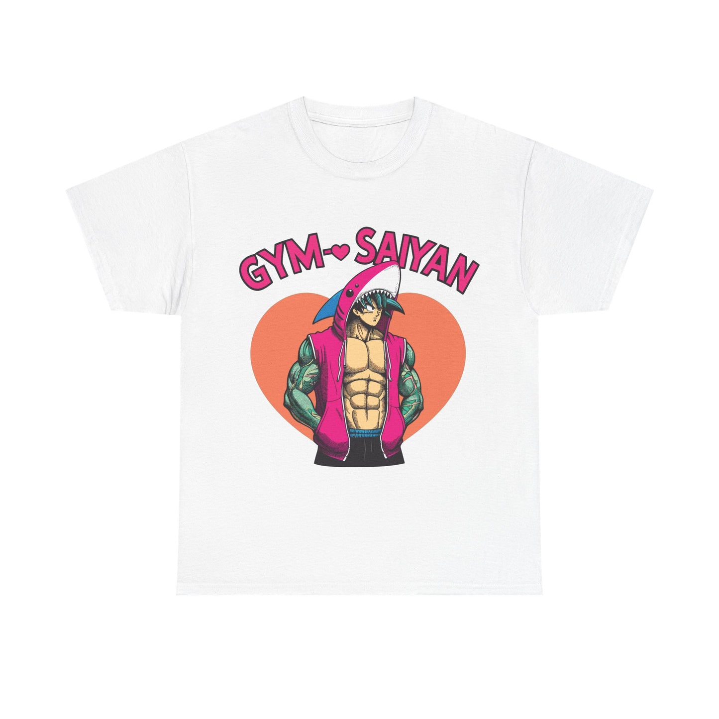 Gym Saiyan II Unisex Heavy Cotton Tee