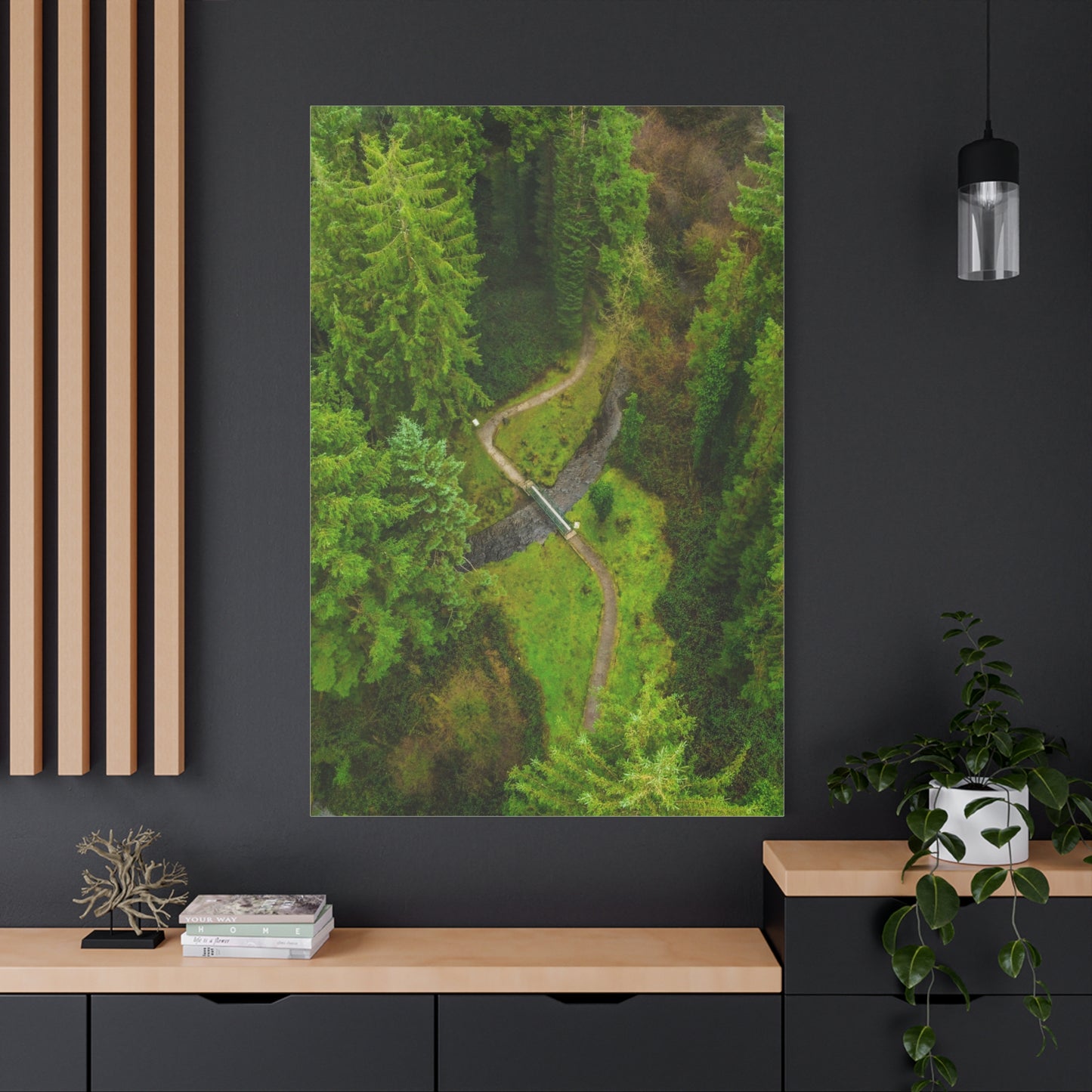 Glanageenty Forest Matte Canvas, Stretched, 1.25"