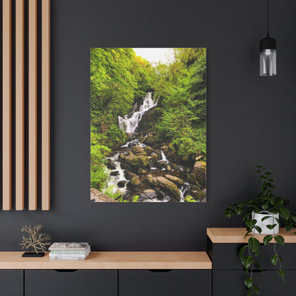 Torc waterfall Matte Canvas, Stretched, 1.25"