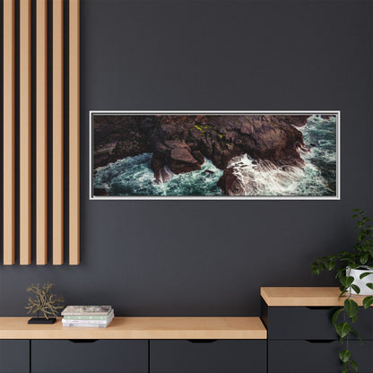 Kerry Head Matte Canvas, Framed (Multi-color)
