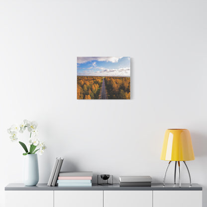 Somewhere in Lithuania Matte Canvas, Stretched, 1.25"