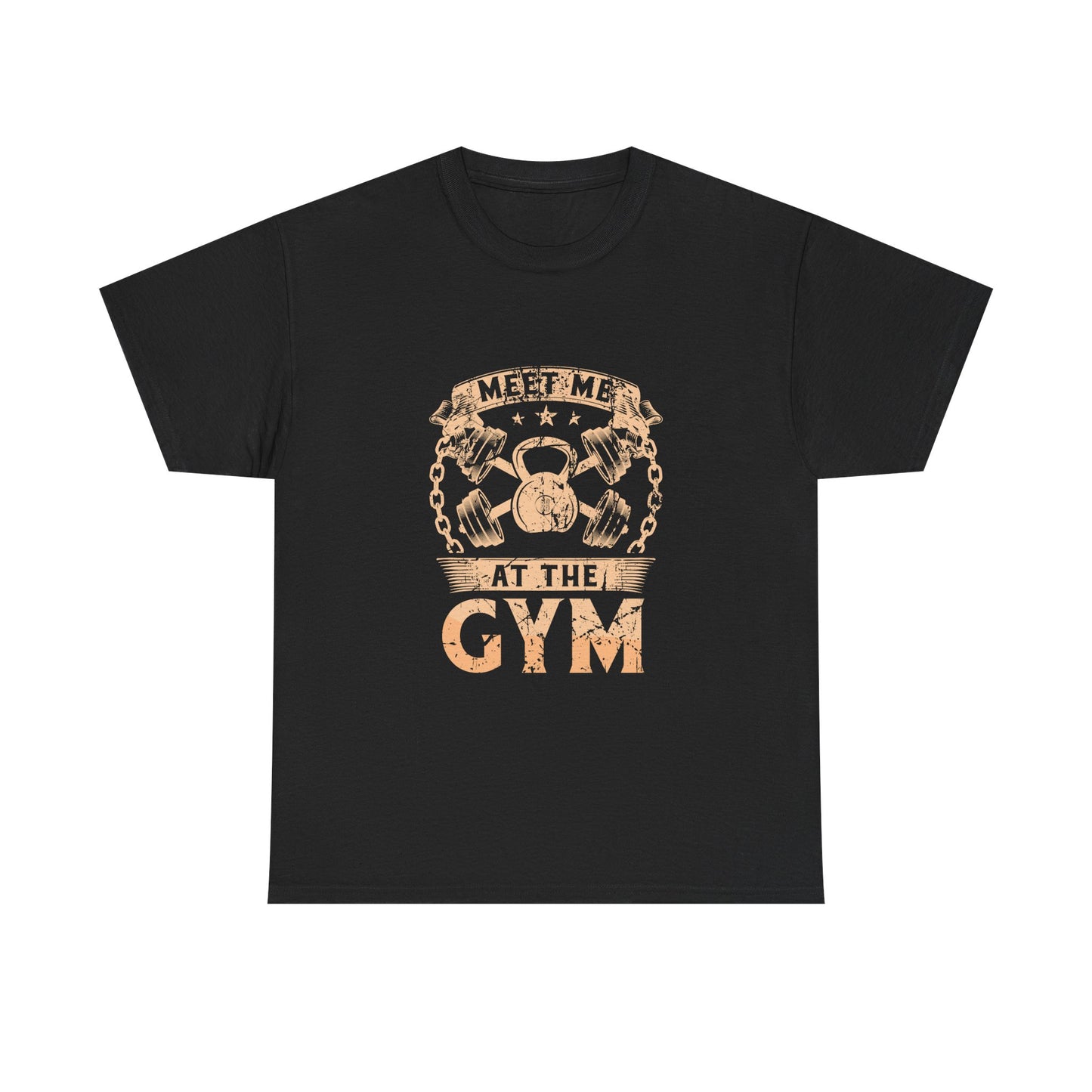 Meet Me At The Gym  Unisex Heavy Cotton Tee